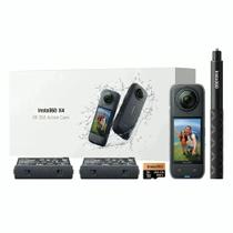 Câmera insta360 x4 360 8k adventure bundle