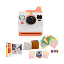 Câmera Instantânea Analógica Polaroid Now Geração 3 Coral com Kit de Filme