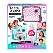 Câmera Instantânea Canal Toys Photo Creator 3 em 1 Rosa