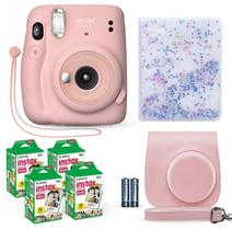 Câmera instantânea Fujifilm Instax Mini 11 Blush Pink com filme
