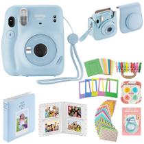 Câmera instantânea Fujifilm Instax Mini 11 com capa, álbum e muito mais