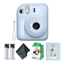 Câmera Instantânea Fujifilm Instax Mini 12 Azul Pastel Kit Câmera Instantânea Fujifilm Instax Mini 12 Azul Pastel Kit