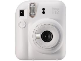 Câmera instantânea fujifilm instax mini 12 branco