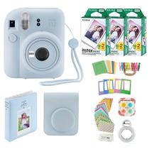 Câmera instantânea Fujifilm Instax Mini 12 com 60 filmes e estojo