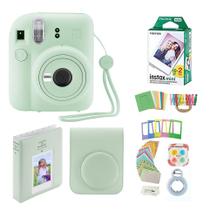 Câmera instantânea Fujifilm Instax Mini 12 com estojo e 20 filmes