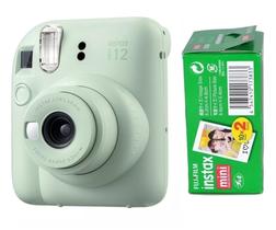 Câmera Instantânea Fujifilm Instax Mini 12 Cor Verde com 20 Fotos