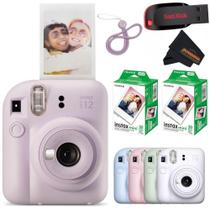 Câmera instantânea Fujifilm Instax Mini 12 lilás roxo+32GB USB Câmera instantânea Fujifilm Instax Mini 12 lilás roxo+32GB USB