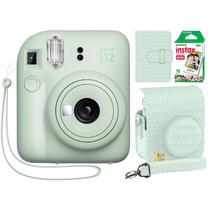 Câmera instantânea Fujifilm Instax Mini 12 verde menta com pacote