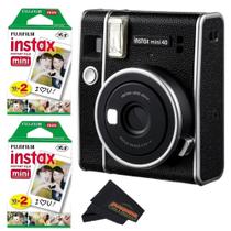 Câmera Instantânea Fujifilm Instax Mini 40 - Edição Vintage Black