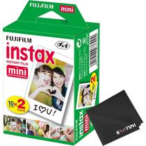 Câmera instantânea Fujifilm Instax Mini com filme de 20 fotos