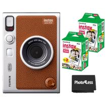 Câmera instantânea Fujifilm Instax Mini EVO Hybrid Brown