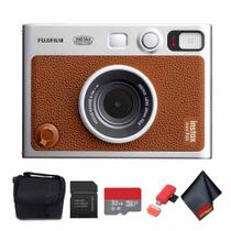 Câmera instantânea híbrida Fujifilm Instax Mini EVO Brown +32GB