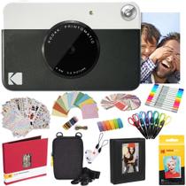 Câmera Instantânea Kodak Printomatic Black - Com Papel Zink Incluso