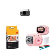 Câmera Instantânea Kodak PRINTOMATIC - Impressão Digital Preta Câmera Instantânea Kodak PRINTOMATIC - Impressão Digital Preta