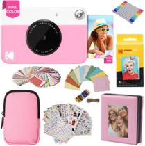 Câmera Instantanea Kodak Printomatic Rosa - Kit Presente