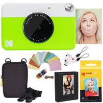 Câmera Instantânea Kodak Printomatic Verde - Com 20 Folhas de Papel Zinco Câmera Instantânea Kodak Printomatic Verde - Com 20 Folhas de Papel Zinco