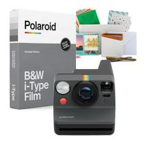 Câmera Instantânea Polaroid Now Geração 3 com Kit de Filme