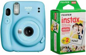 Câmera Instax Mini 11 Fujifilm - Azul Celeste