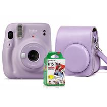 Câmera Instax Mini 11 Lilás + Bolsa + Filme