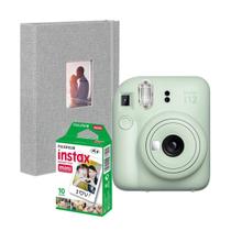 Camera Instax Mini 12 com Filme 10 Fotos + Álbum Revela Foto na hora