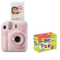Câmera Instax Mini 12 + Filme De 60 - Kit Exclusivo - Rosa