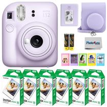 Câmera Instax Mini 12 Fujifilm com 60 Folhas de Filme e Acessórios