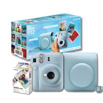 Câmera Instax Mini 12 Instantânea Azul com Bolsa e Filme