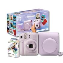 Câmera Instax Mini 12 Instantânea Lilás com Bolsa e Filme Câmera Instax Mini 12 Instantânea Lilás com Bolsa e Filme