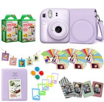 Câmera Instax Mini 12 Lilás + Pacote de Acessórios Fujifilm