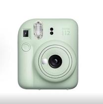 Câmera INSTAX mini 12 verde com exposição automática e formato de filme Câmera INSTAX mini 12 verde com exposição automática e formato de filme