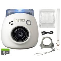 Câmera Instax Mini FujiFilm Instax Pal Milky White + Capa Personalizada e Cartão de Memória 32GB Câmera Instax Mini FujiFilm Instax Pal Milky White + Capa Personalizada e Cartão de Memória 32GB