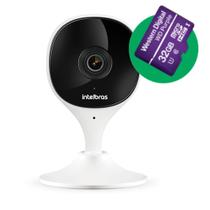 Câmera Intelbras Mibo Imx Wifi Full Hd Com Cartão 32gb