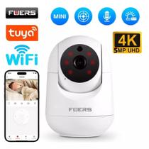 Camera Inteligente Fuers Ip Hd 4k 5mpx Alexa Google Tuya Wifi 2.4ghz