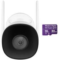 Câmera Inteligente Wi-Fi Com Armazenamento em Nuvem, Zoom e Áudio iM5 SC + Cartão de Memória MicroSD 32GB Intelbras