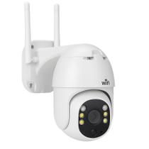 Câmera Inteligente WiFi A8 1080p PTZ com Visão Noturna