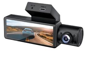 Câmera Interna Veicular Carro Dash Dupla DVR QHD 2.5k 3.2 RS28DVR Max Roadstar