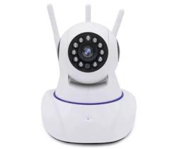 Câmera Ip 3 Antenas Onvif Wifi Wireless Yoosee Visão Noturna Segurança Robô - IP CAMERA