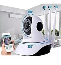 Câmera Ip 3 Antenas Wifi Wireless Yoosee 3ª Geração Noturna Segurança