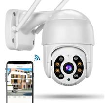Câmera Ip A8 App Icsee Infravermelho Prova D'água Externa Wifi Hd 3 Cor Branco Mestri
