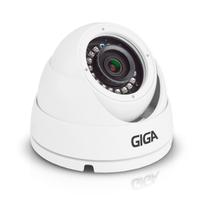 Câmera IP Dome Metal POE 5 MP Infravermelho 30M DWDR Detecção de Movimento com Alarme Sensor Sony Starvis GIGA GS0373