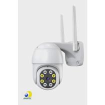 Câmera ip Externa de Segurança WiFi Dome Infra Prova D'água ICSee 360º - Infravermelho Visão Noturna