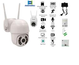 Câmera IP Externa Wifi Rotativa IPC360 Durawell 1080P - Com Áudio