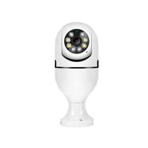 Camera Ip Giratoria 360 C Wifi Lampada Segurança Externa Hd