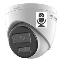 Câmera IP Hikvision DS-2CD1347G2H-LIU Audio ColorVu 2.8mm 4 MP