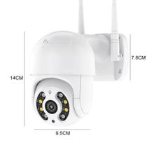 Câmera IP Icsee Prova Dágua Wifi HD Segurança 24 7 com Imagens Claras e Sinal Forte