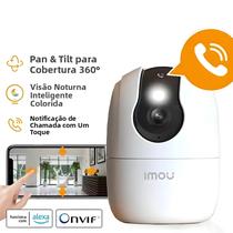 Câmera IP Inteligente 5MP Imou Ranger 2C pro Wifi Com Chamada Por Um Toque, Detecção De Humanos E