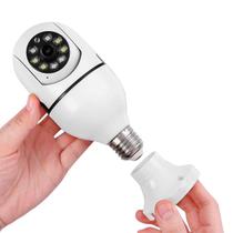 Câmera Ip Inteligente Lâmpada Panorâmica Yoosee Wifi E - Bivena