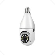 Camera Ip Lampada Visão 360 Panorâmica Espiã Wifi V380 1080p CMIP001