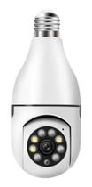 Câmera Ip Lâmpada Wifi Visão Noturna