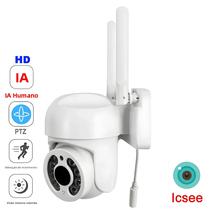 Câmera IP PTZ Sem Fio Para Exterior Vigilância WIFI CCTV Visão Noturna Em Cores Completas À Prova